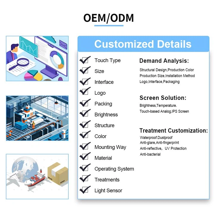 13.3-Inch J Curved Touch Screen (R1500) |PCAP Touch Panel For Gaming Slot Machines | Custom Size & High Sensitivity